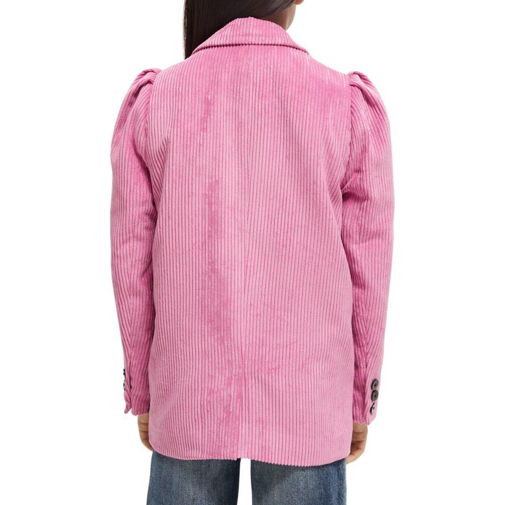 Double-Breasted Corduroy Blazer