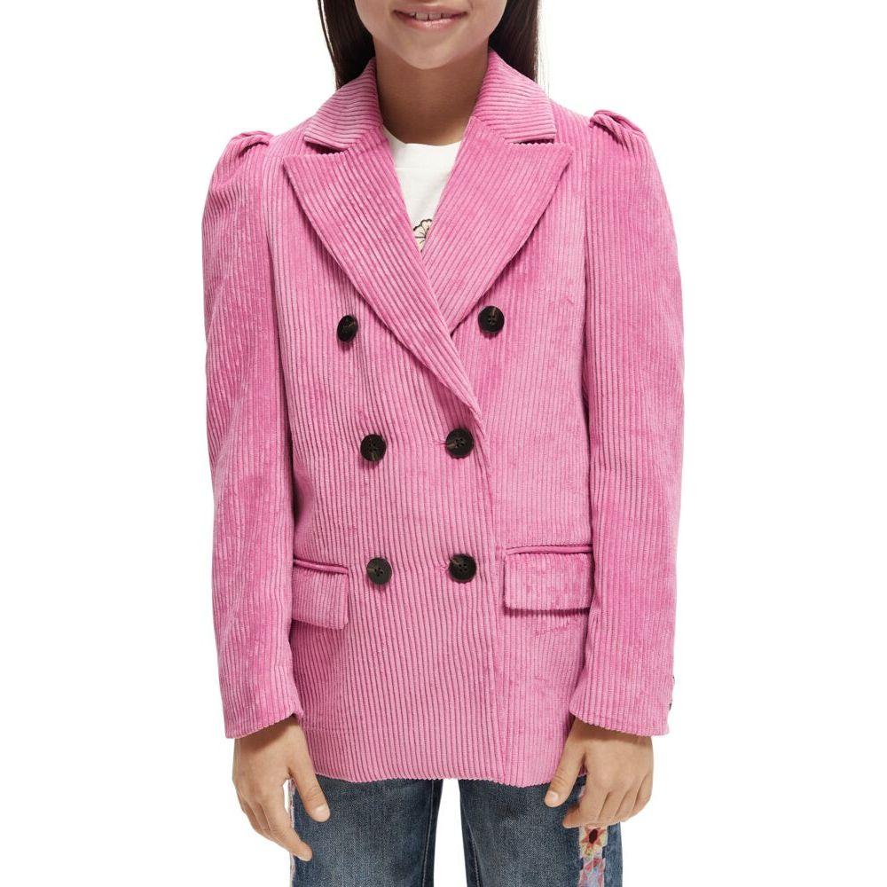 Double-Breasted Corduroy Blazer