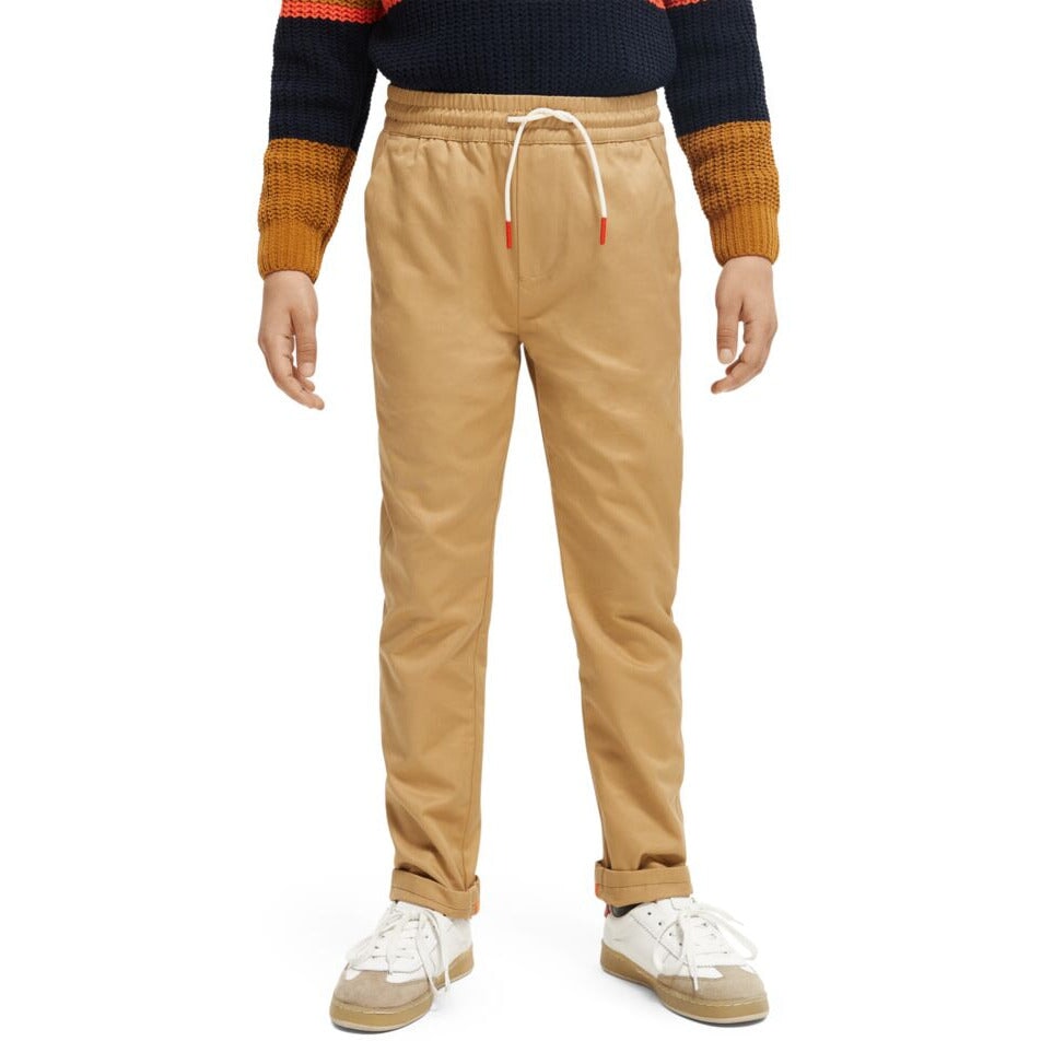 Relaxed Slim Fit Pants - Sand