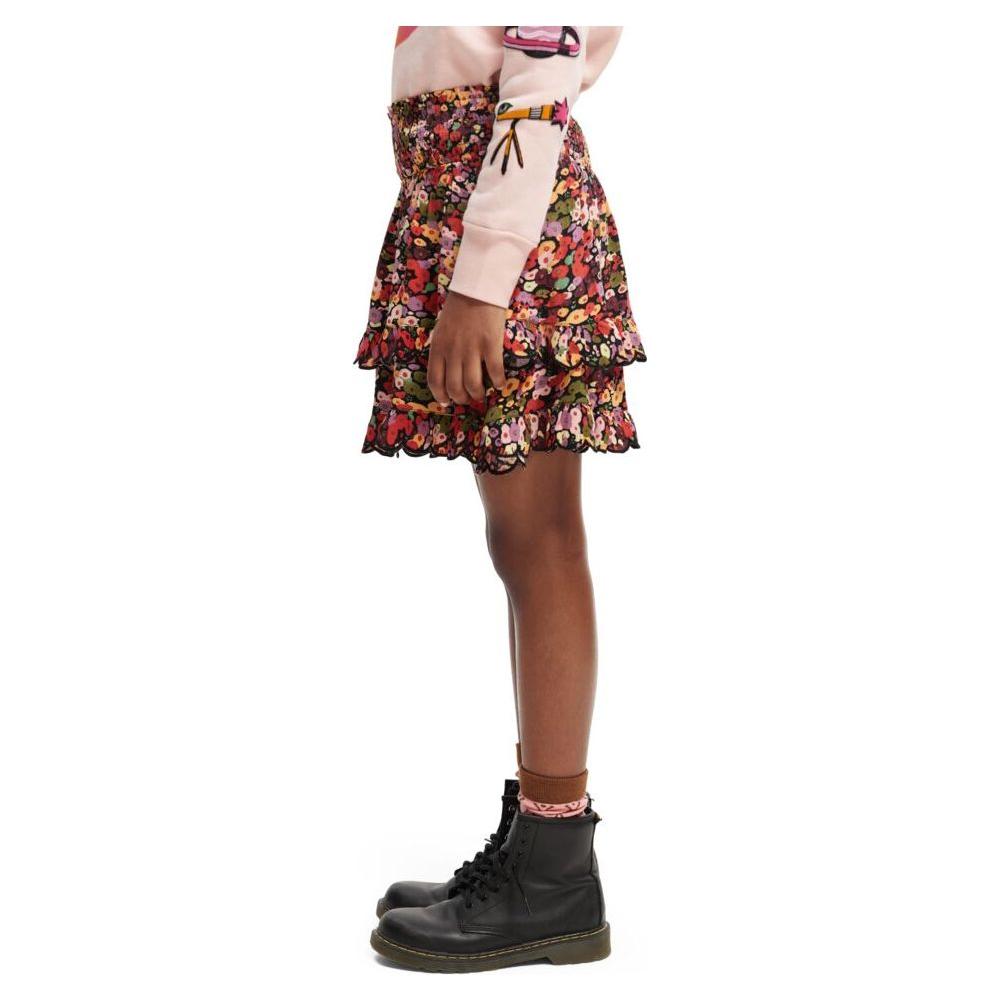 All-Over Printed Layered Skirts