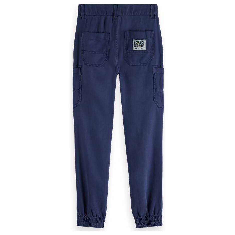 Relaxed Slim Fit Cargo Pants - Navy