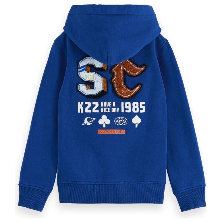 Organic Cotton Hoodie - Space Blue