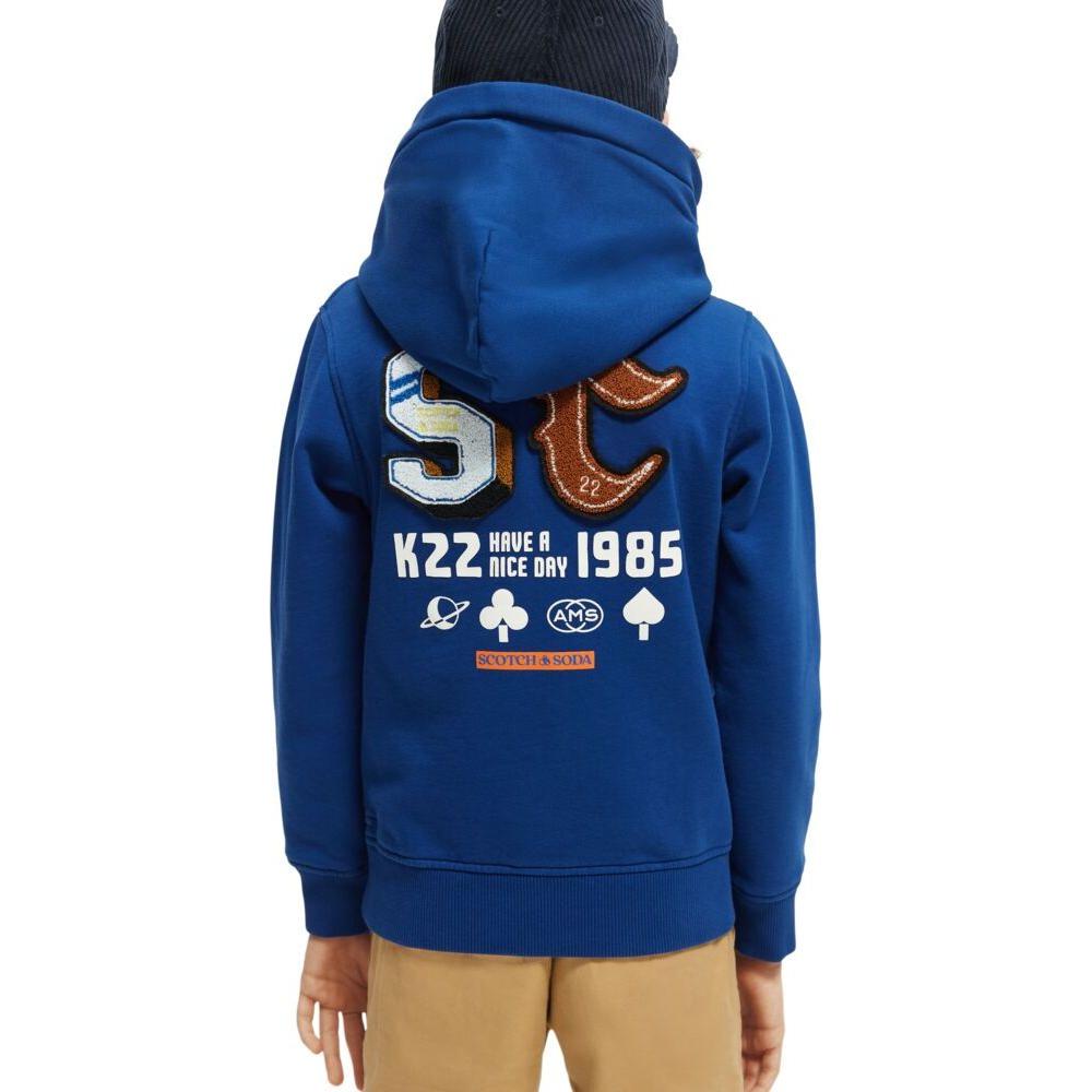 Organic Cotton Hoodie - Space Blue