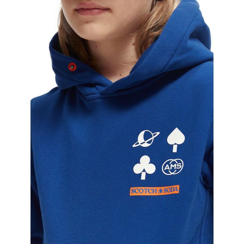 Organic Cotton Hoodie - Space Blue