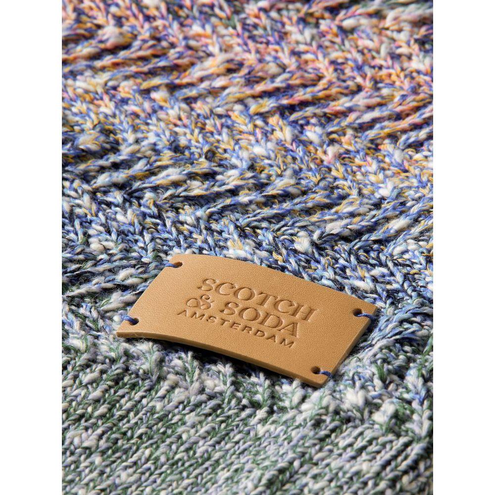 Colourful Cable Knit Pullover