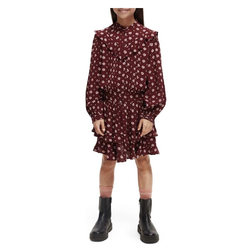 Printed Layered Mini Skirt