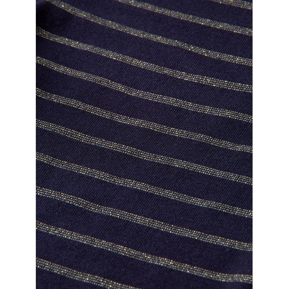 Striped Lurex Leggings - Night