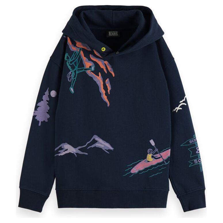 Printed Organic Cotton Hoodie