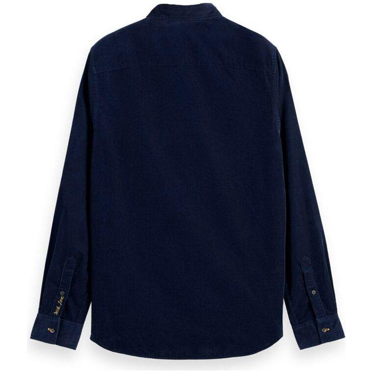 Slim-Fit Fine Corduroy Shirt - Night