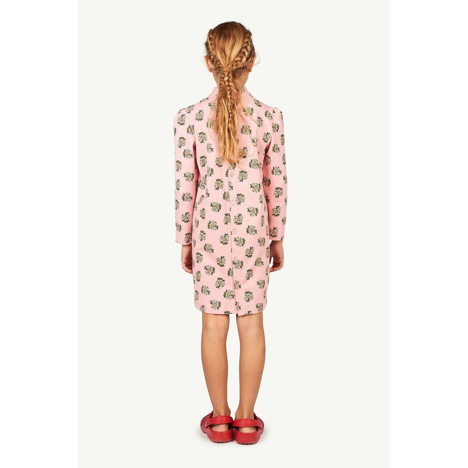 Jersey Bug Kids Dress - Pink Flowers