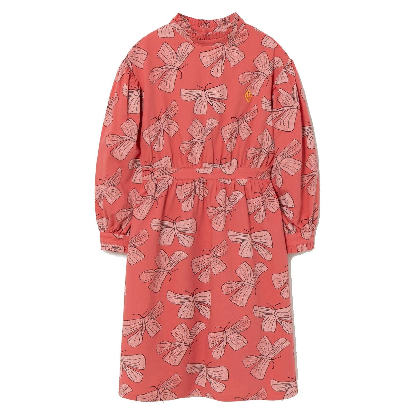 Tortoise Kids Dress - Pink Butterfly