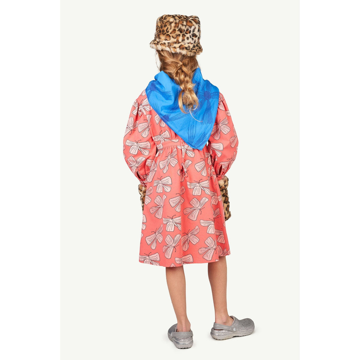Tortoise Kids Dress - Pink Butterfly