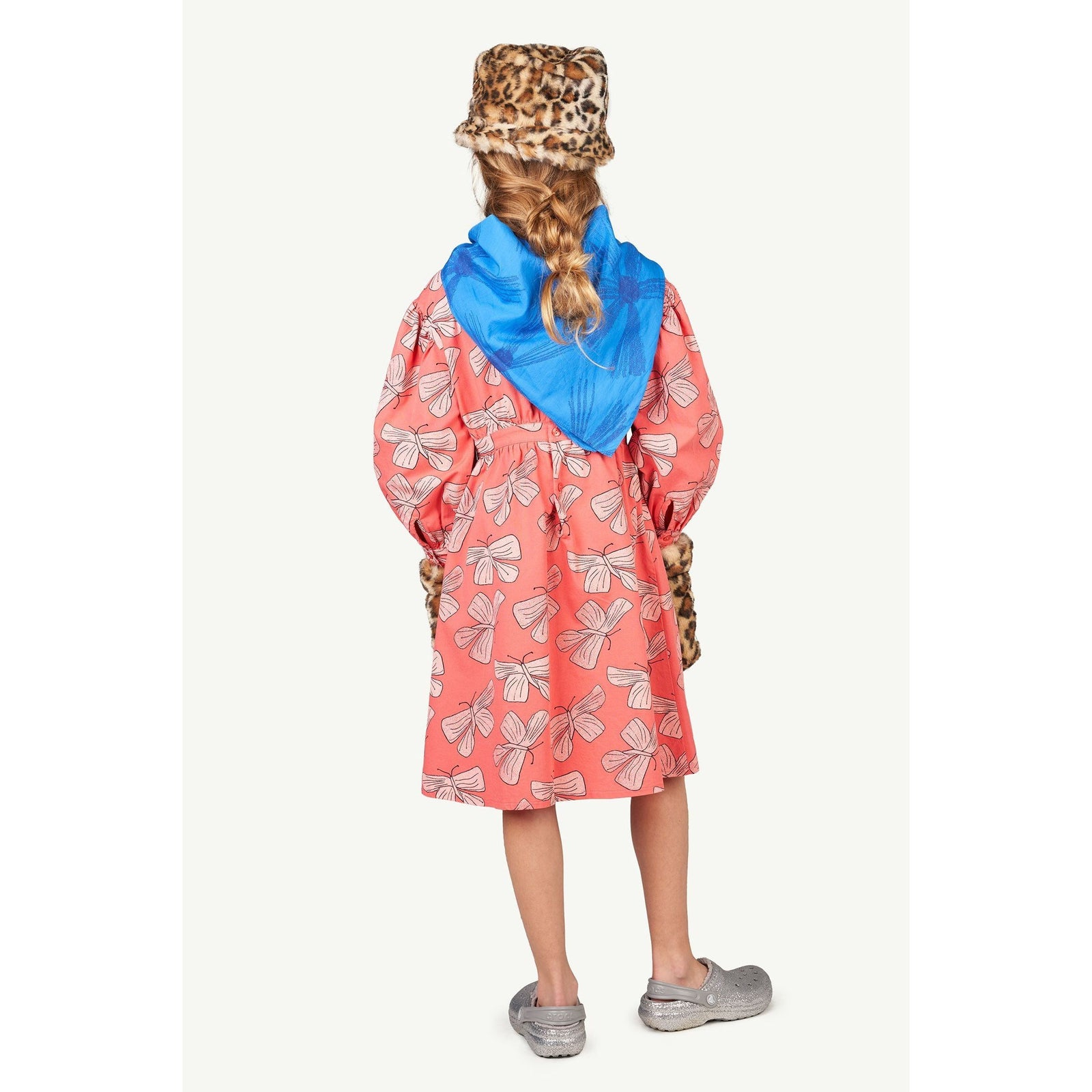 Tortoise Kids Dress - Pink Butterfly
