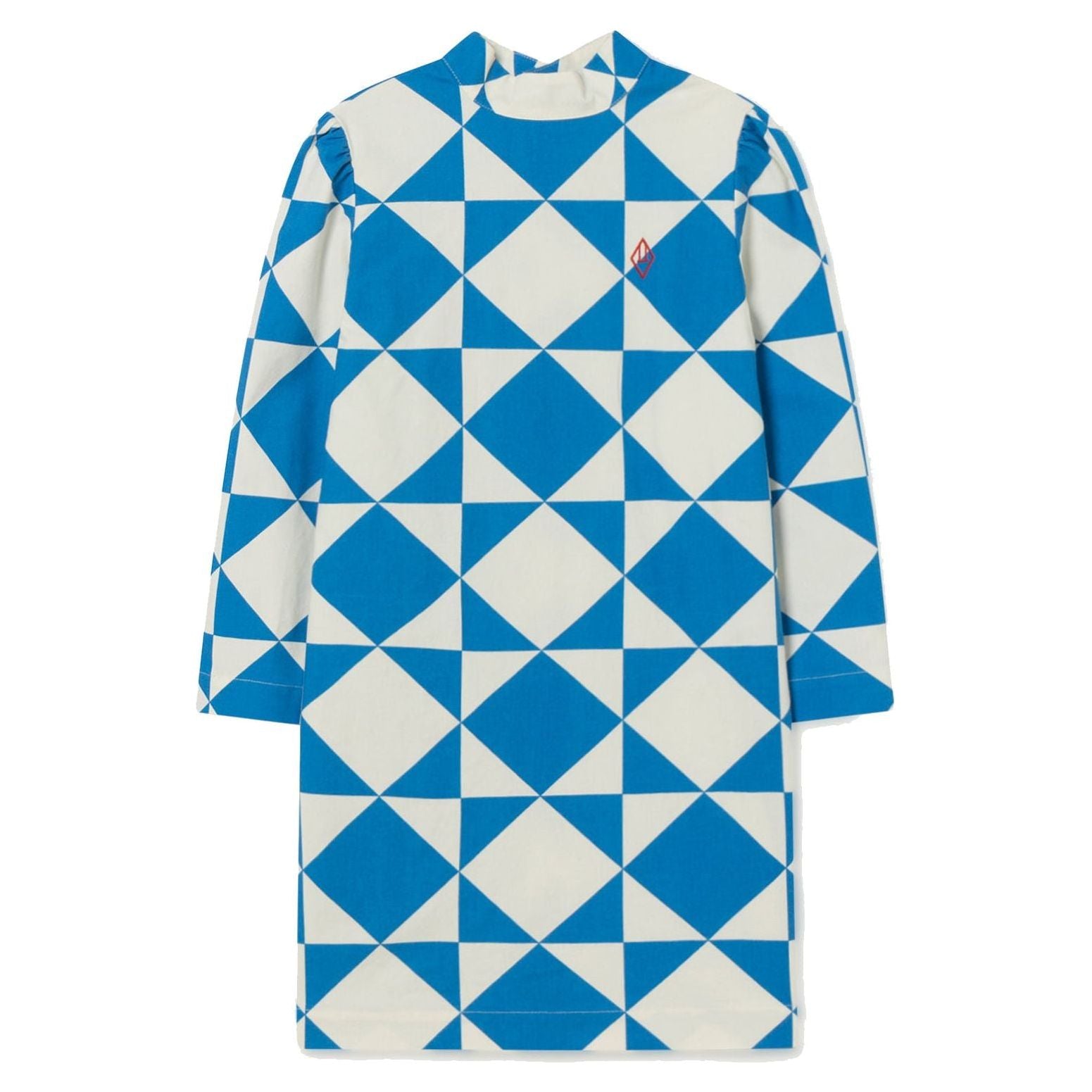 Bug Kids Dress - White Stripes Bicolor