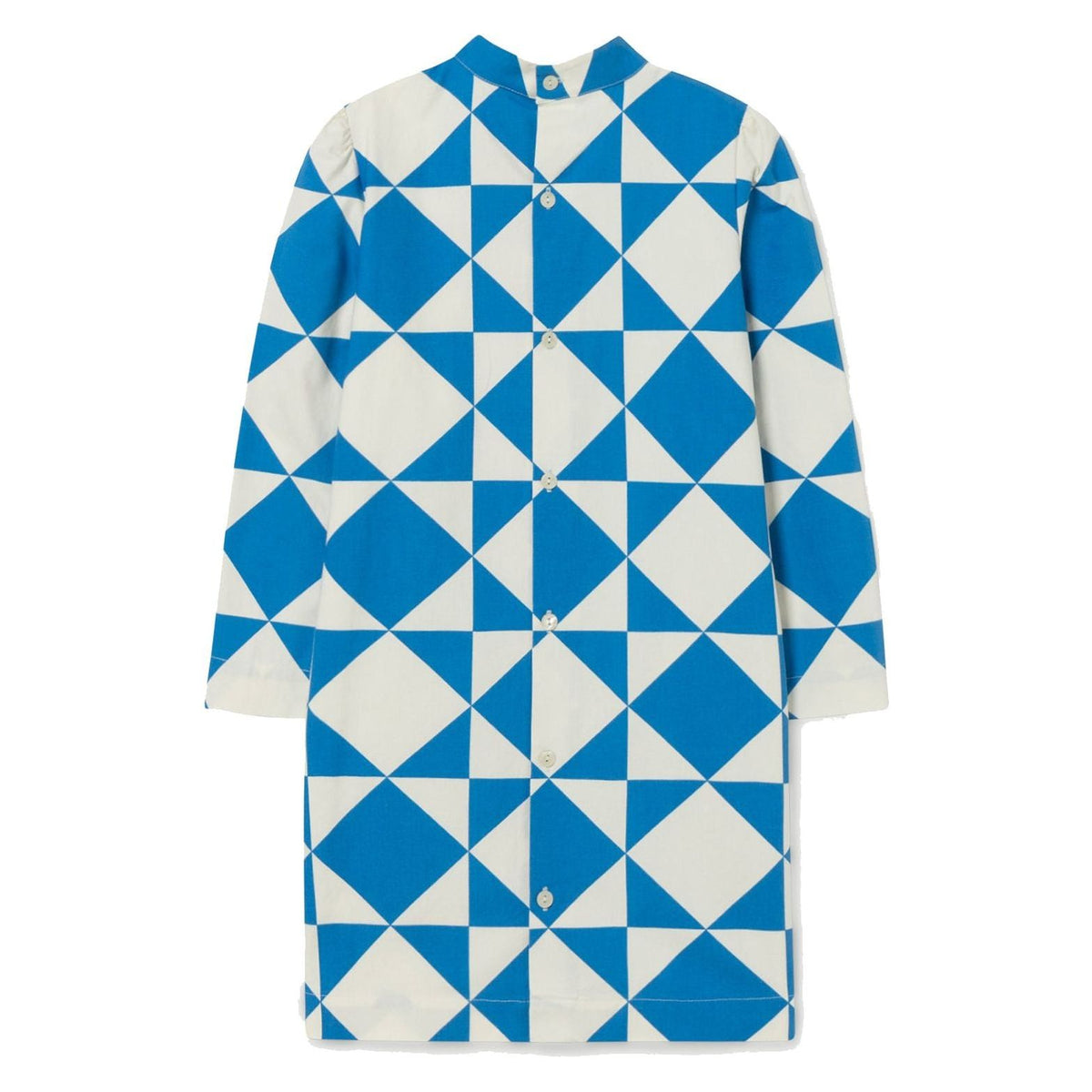 Bug Kids Dress - White Stripes Bicolor