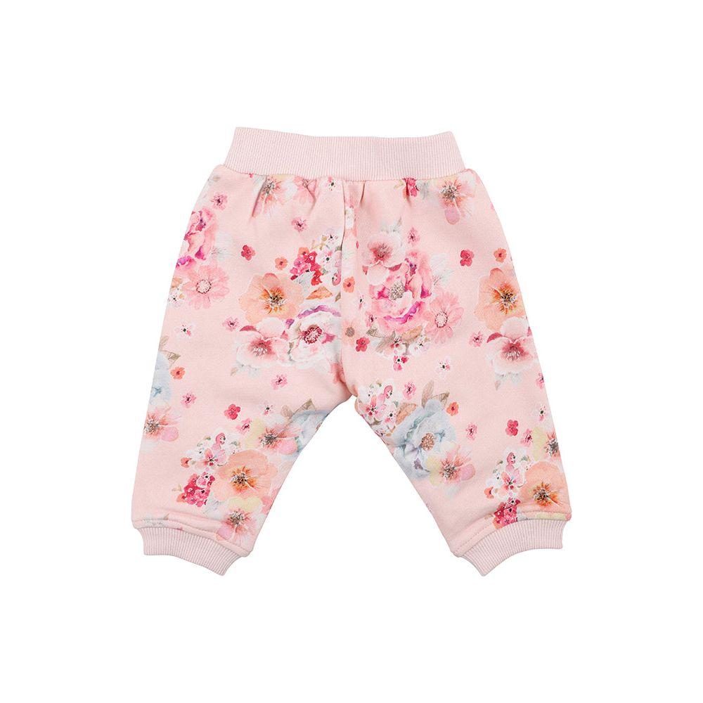 Pink Bloom Track Pants