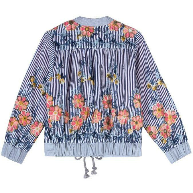 Embroidered Jacket - Multi Colored
