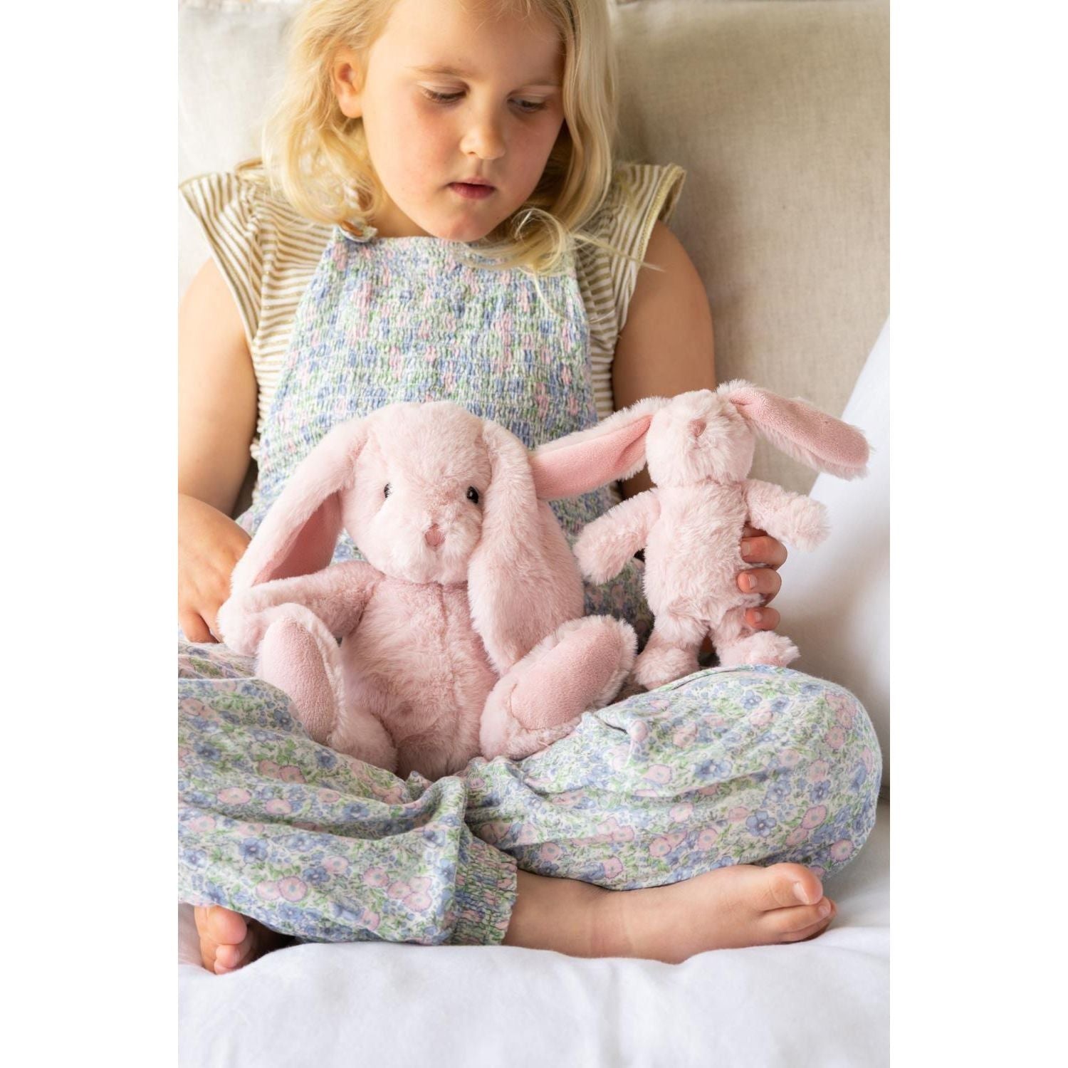Pixie the Bunny Pink Rattle