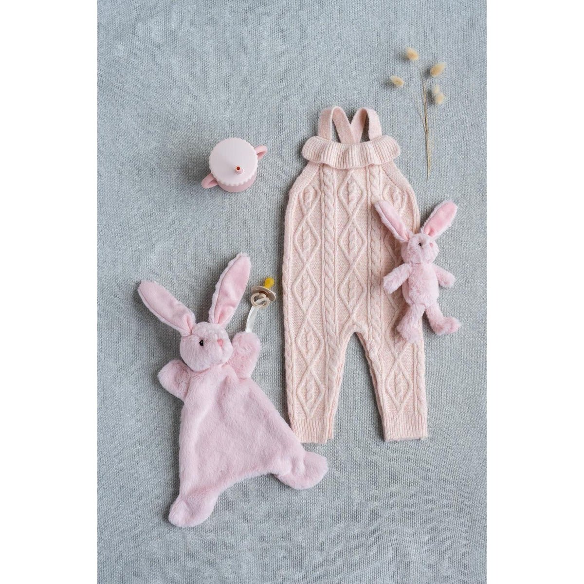 Pixie the Bunny Pink Rattle