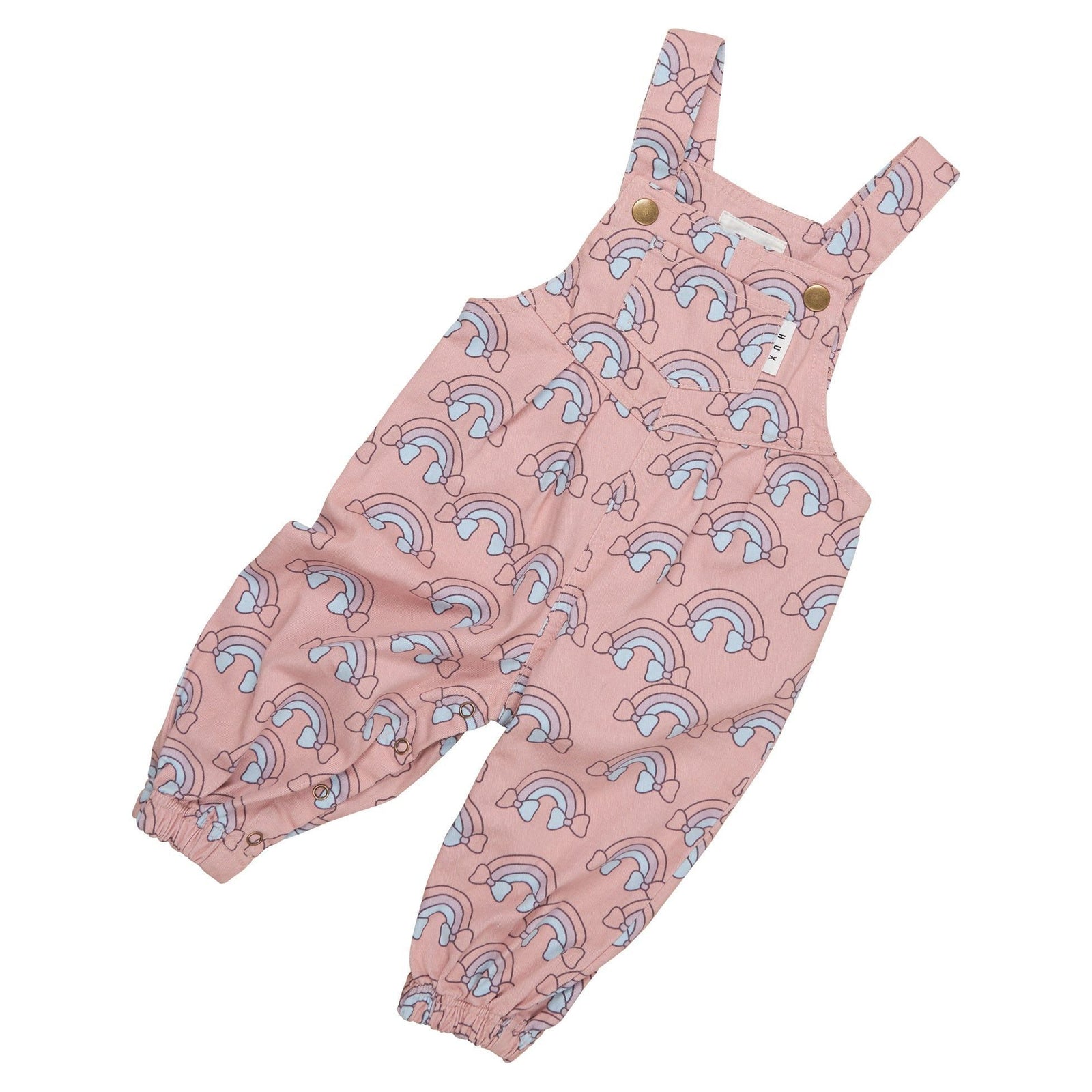 Rain Bow Overalls -Dusty Rose