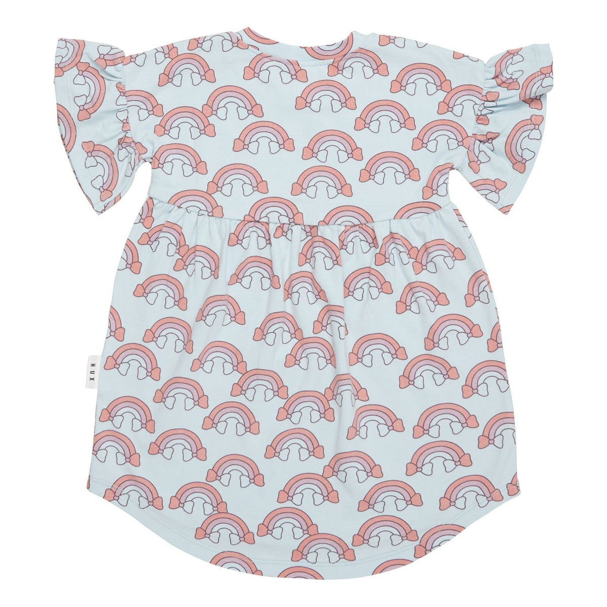 Rain Bow Frill Swirl Dress