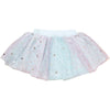 Rainbow Flower Tulle Skirt