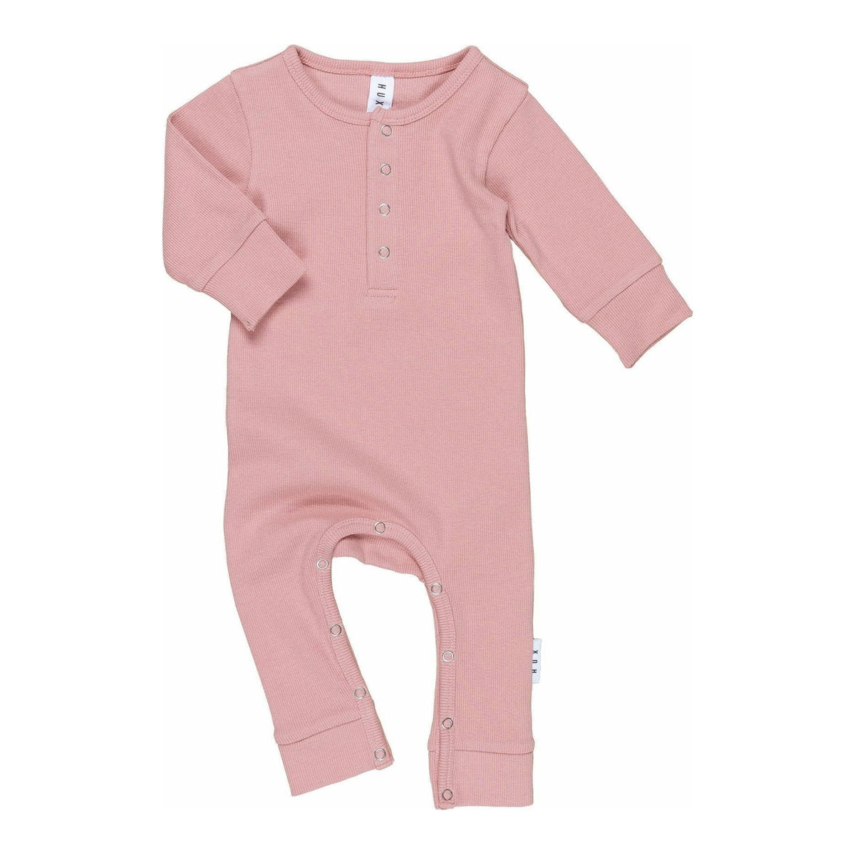 Dusty Rose Rib Romper