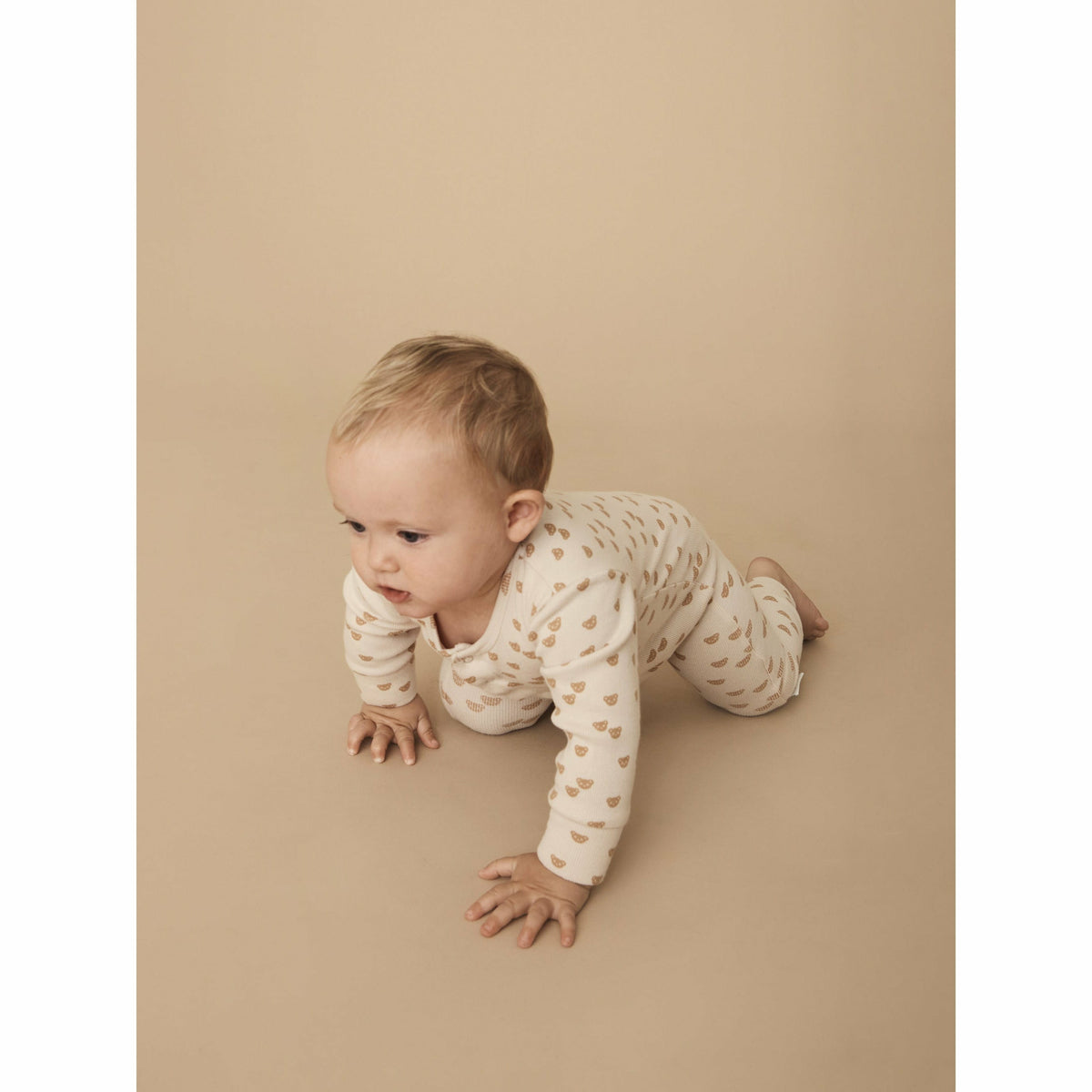 Beary Cute Rib Romper