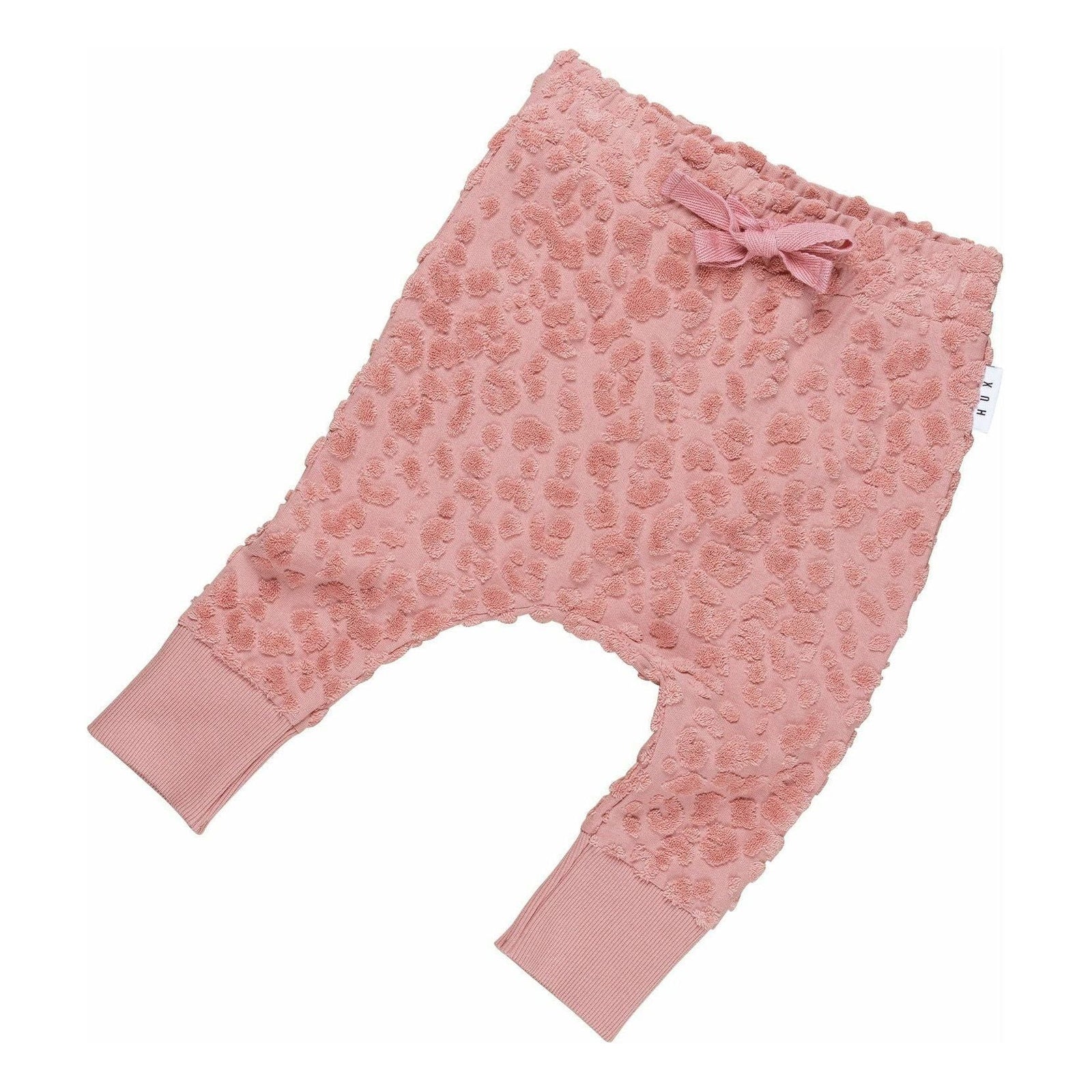 Dusty Rose Terry Drop Crotch Pant