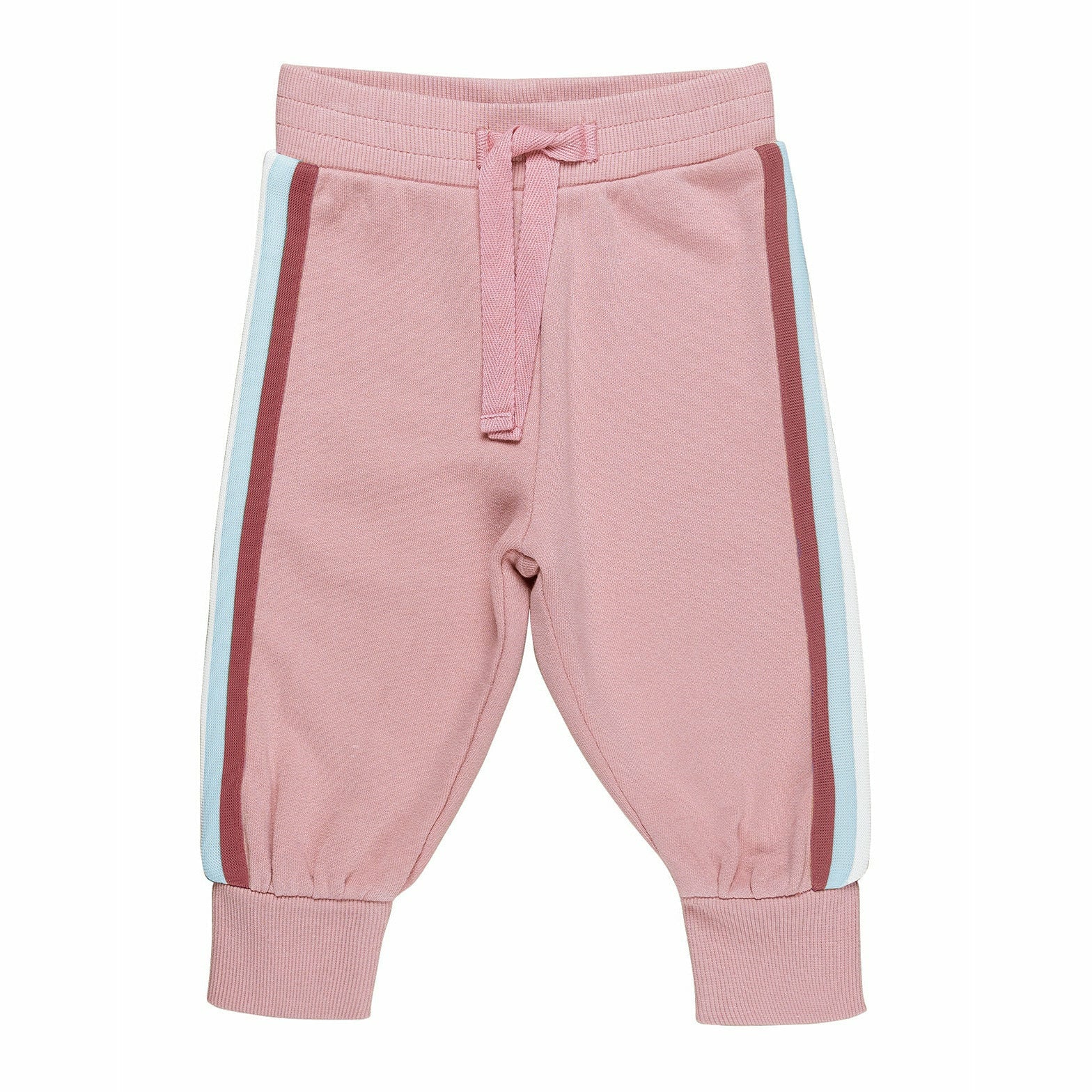 Dusty Rose Retro Track Pant