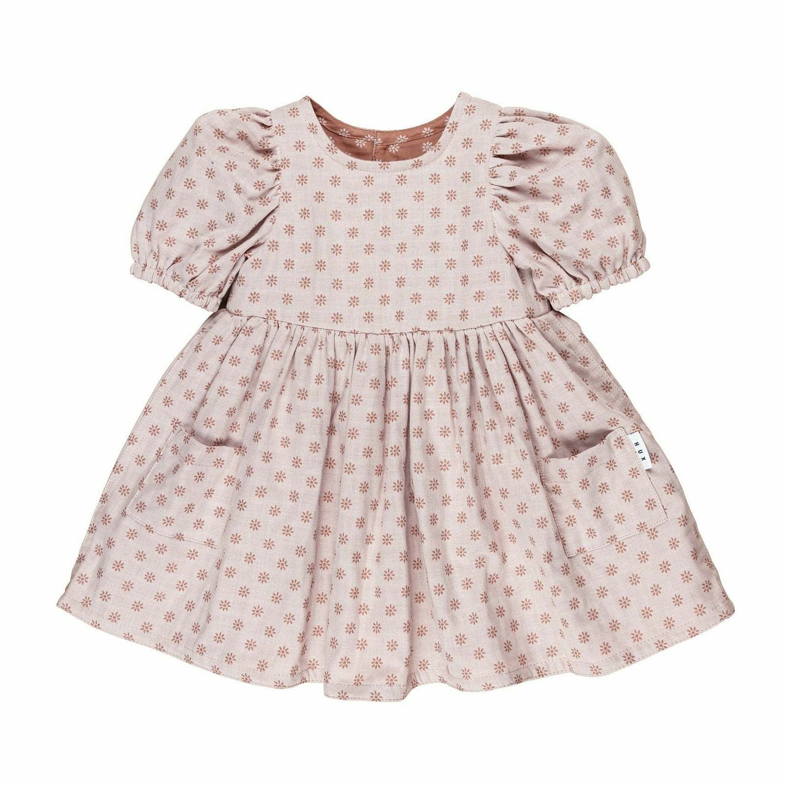 Reversible Puff Sleeve Dress