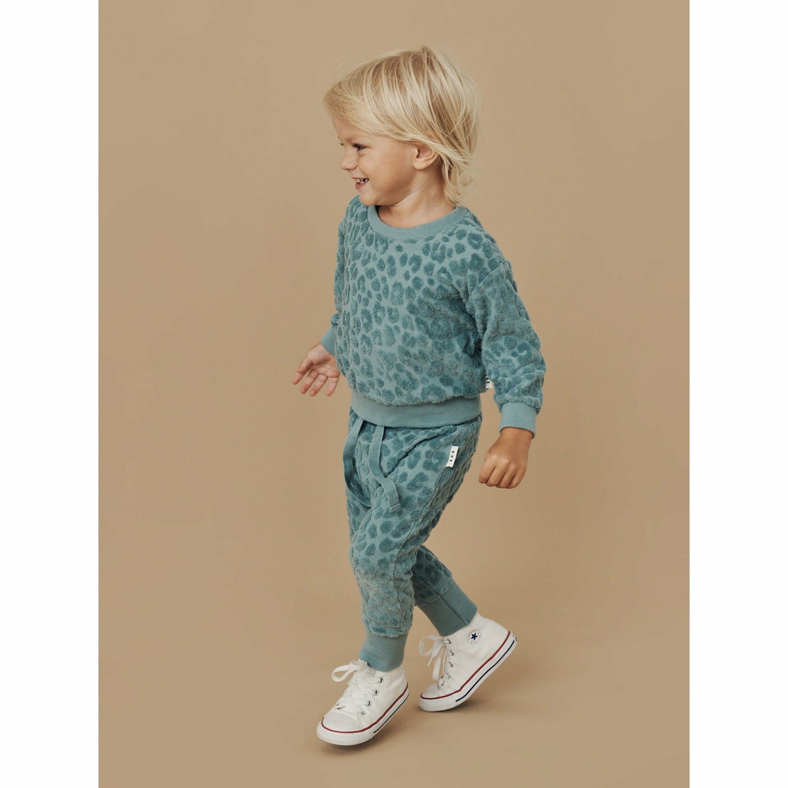Hux Terry Drop Crotch Pant - Surf