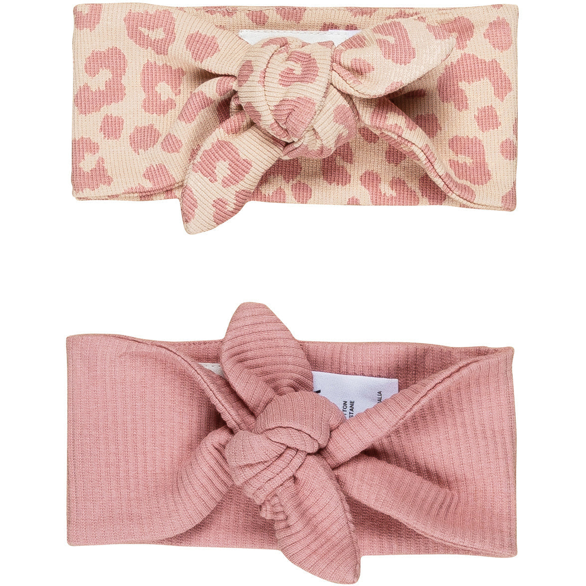 Peach Hux/Dusty Rose 2Pk Headband