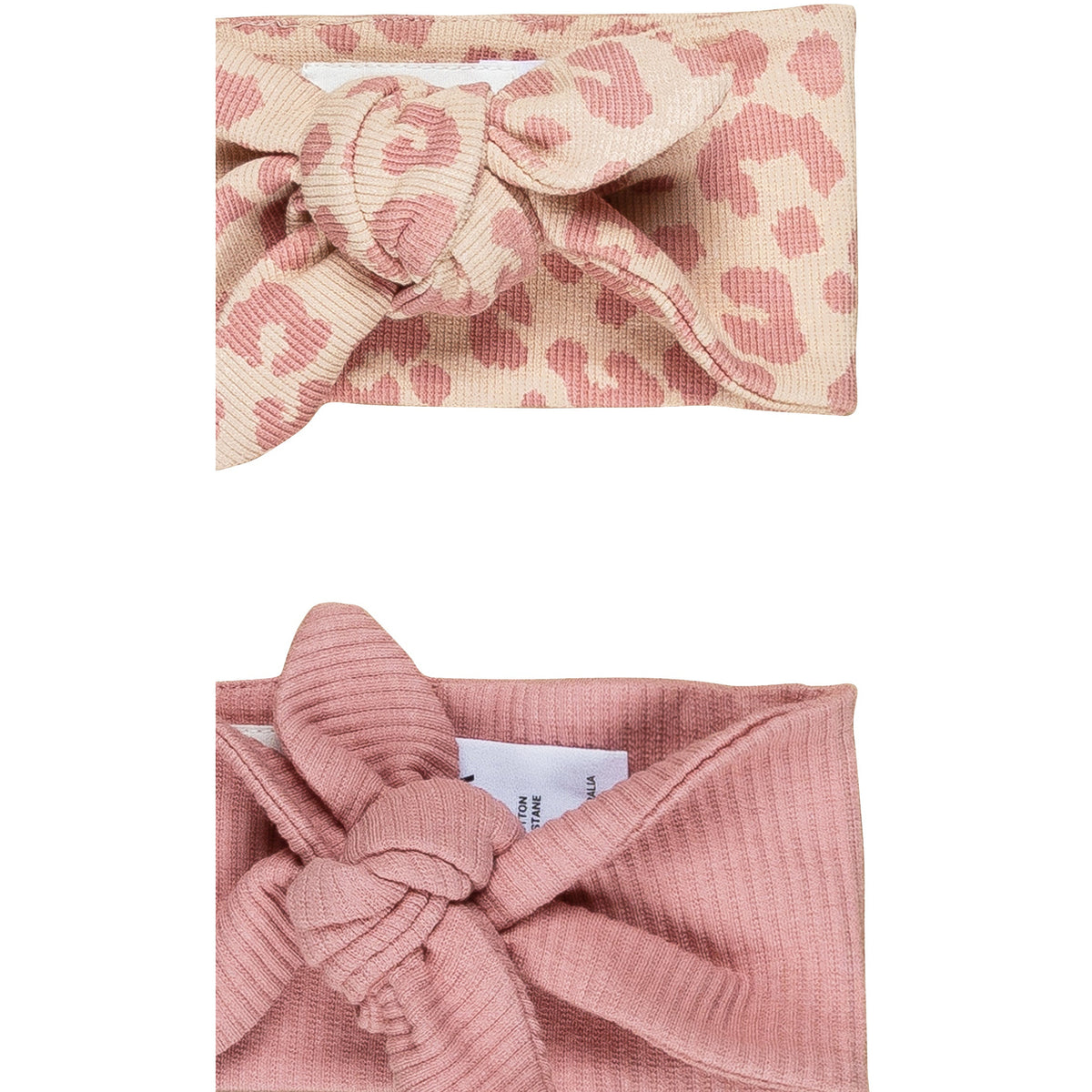 Peach Hux/Dusty Rose 2Pk Headband