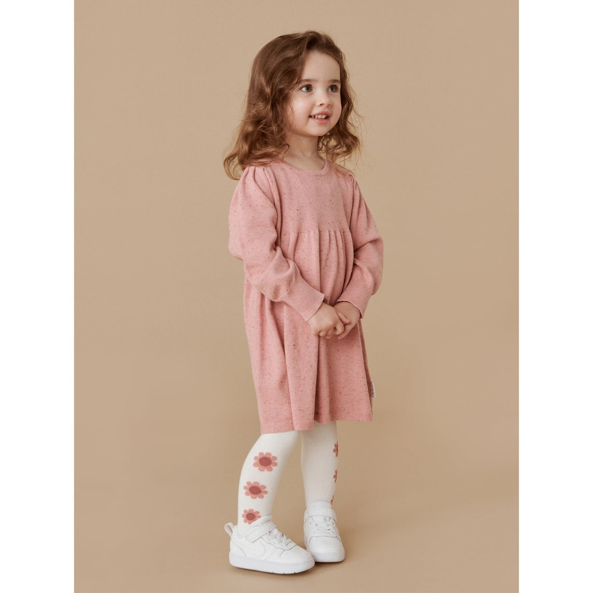 Sprinkles Knit Puff Dress