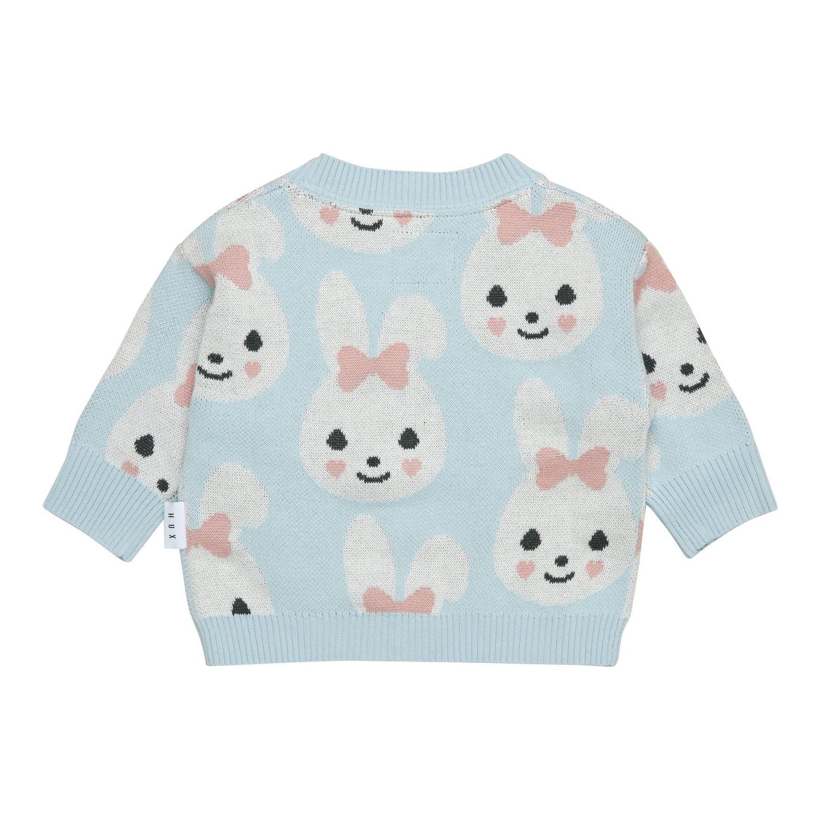 Sky Bunny Boxy Cardi- Sky