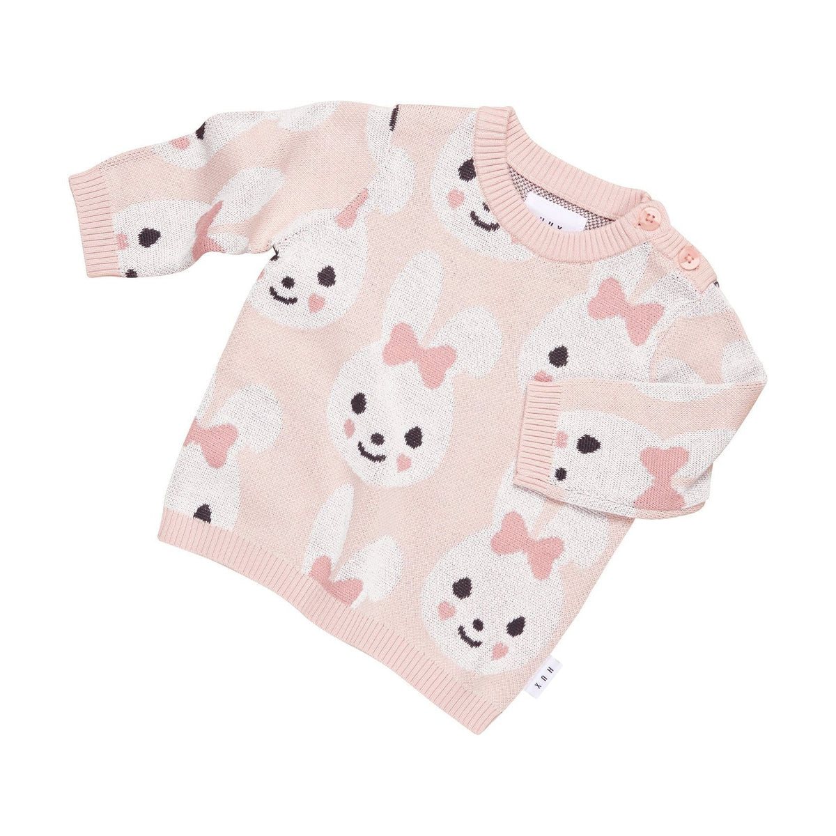 Rose Bunny Knit Jumper