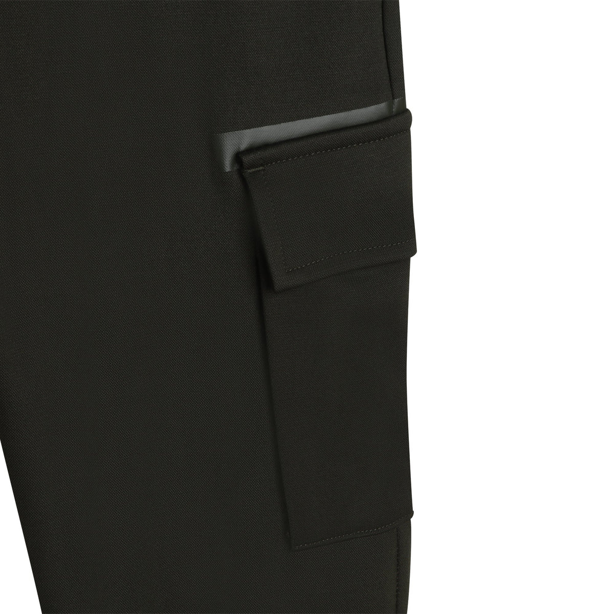 Cargo Trousers With Zipped Hems - Forest Green
