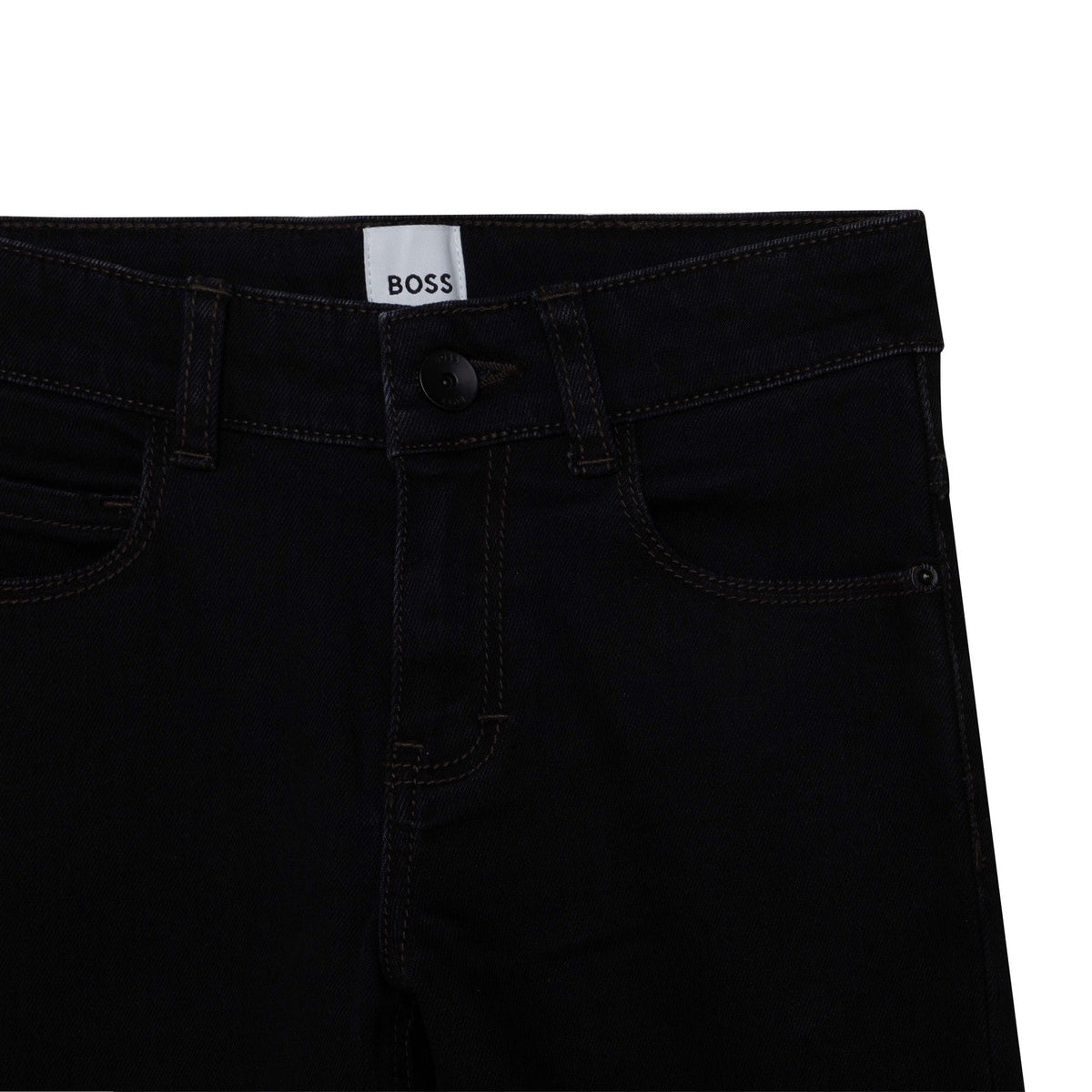 Fitted 5-Pocket Jean - Denim Black