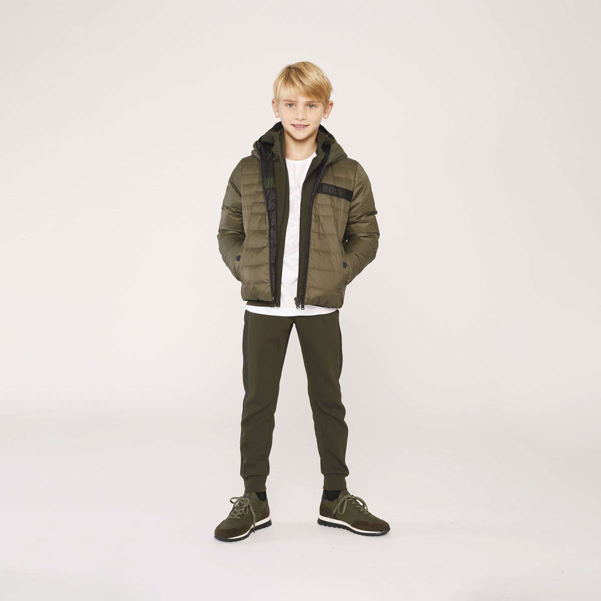 Reversible Waterproof Jacket - Forest Green