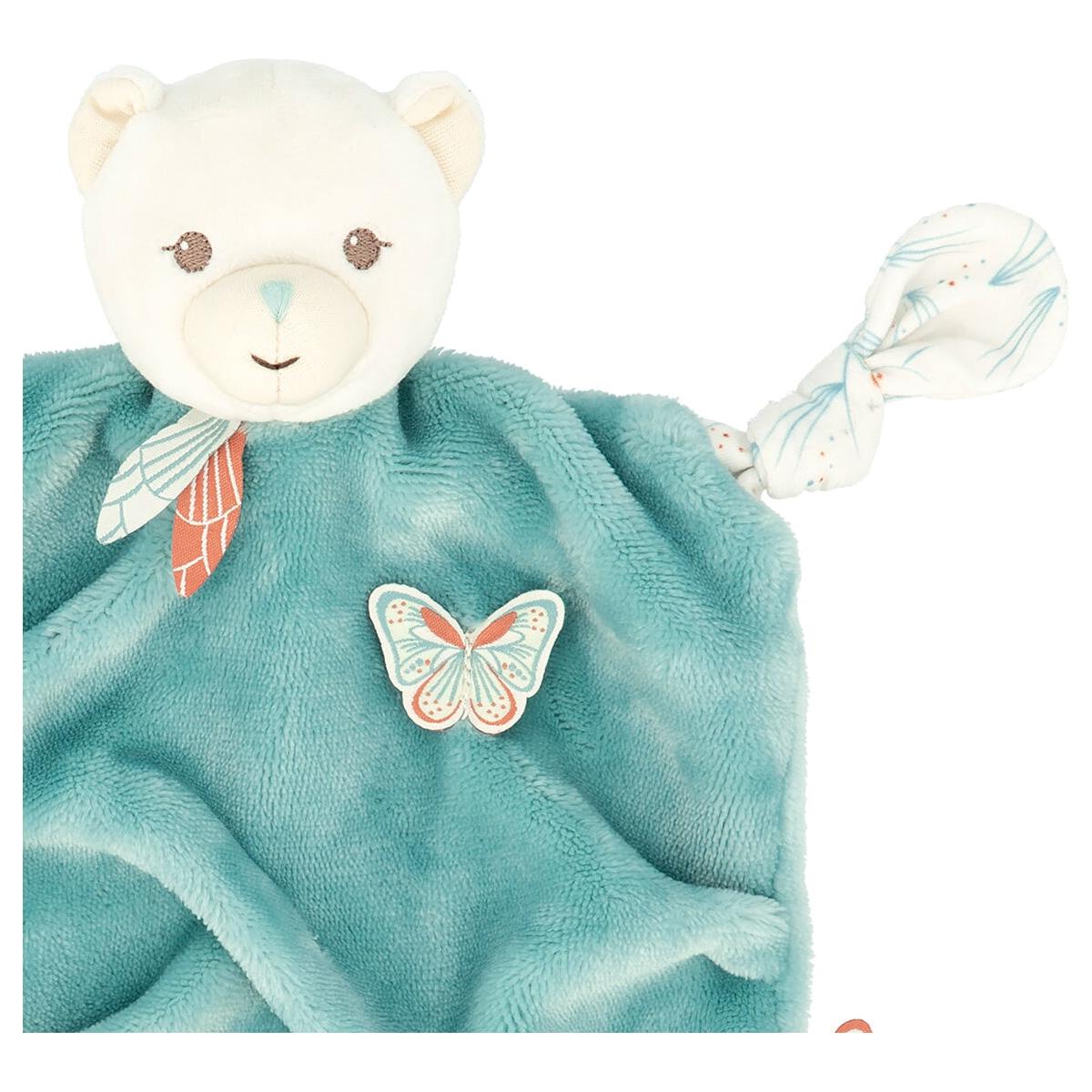 Plume Doudou Bear Teal