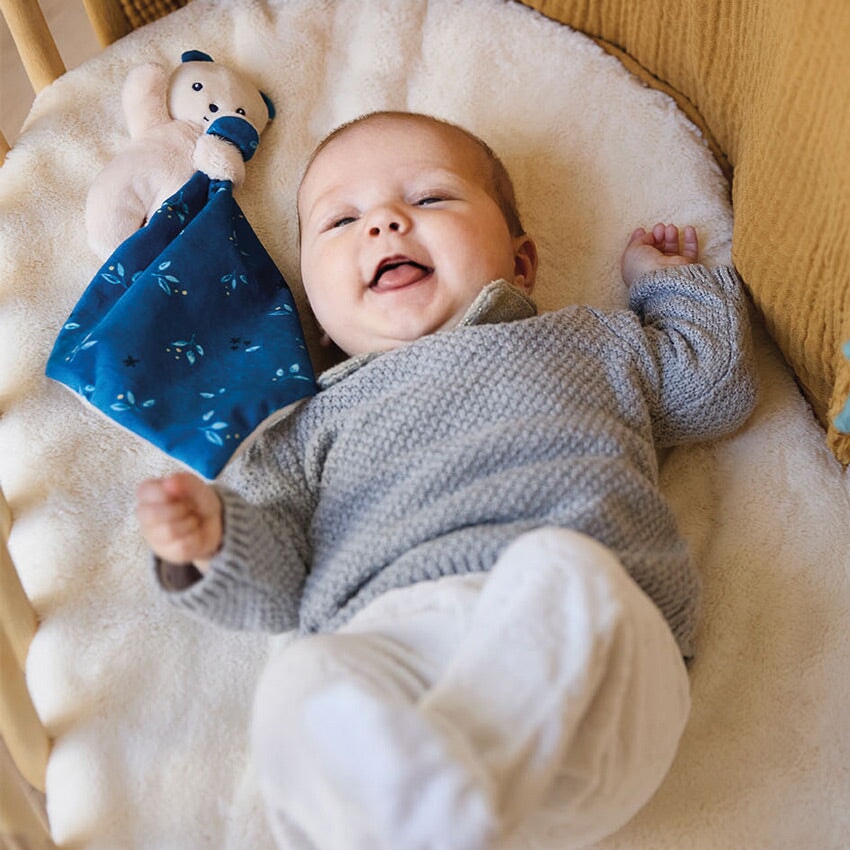 Carre Doudou Bear Night