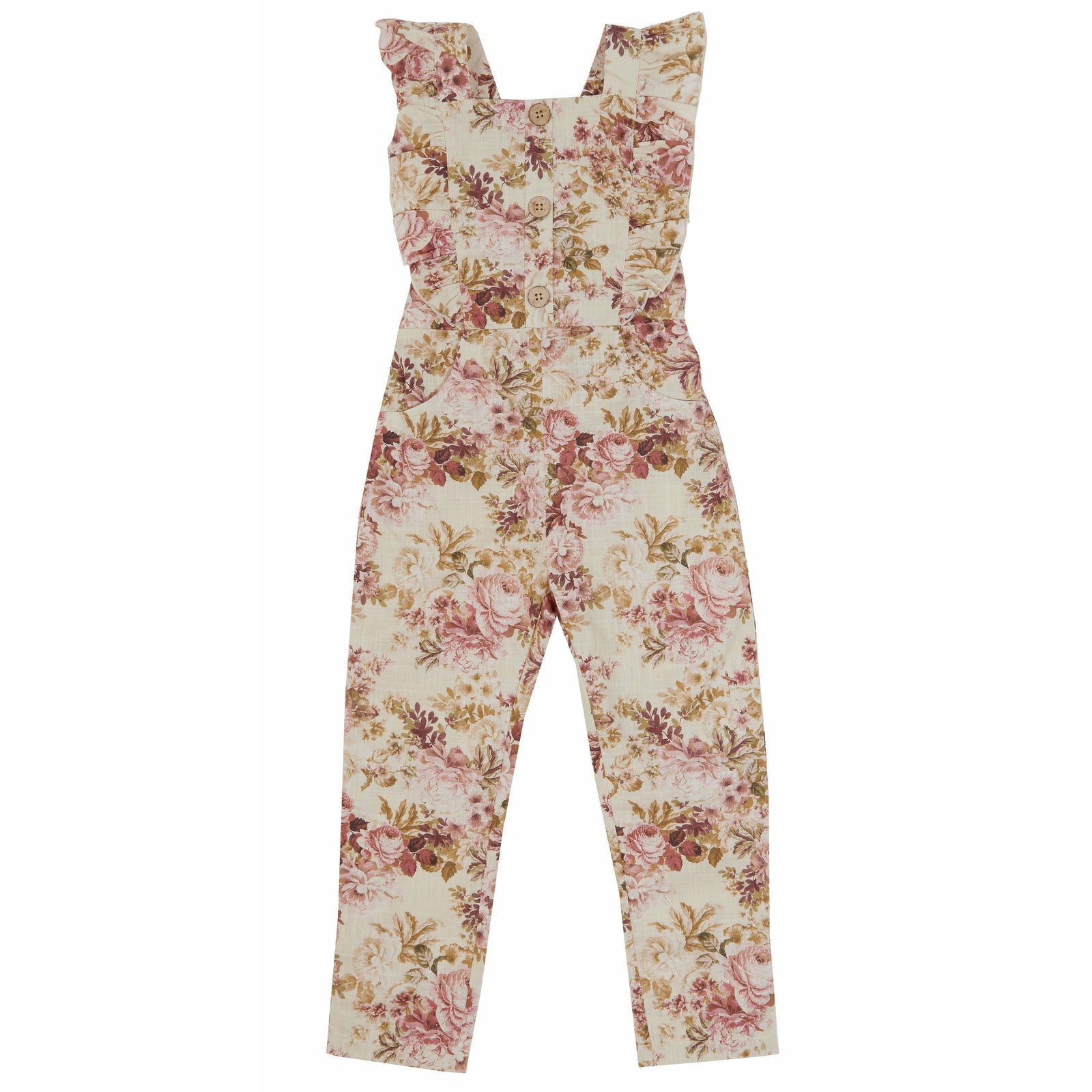 Meadow Ruffle Dungarees