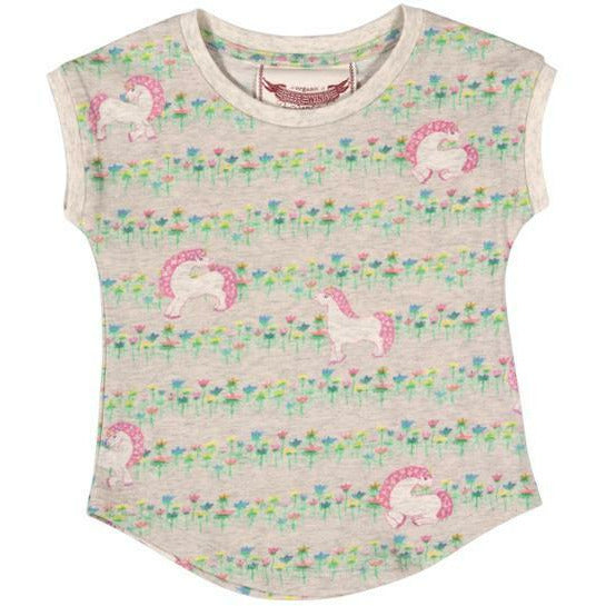 Classic Tank - Unicorn Flower Stripe