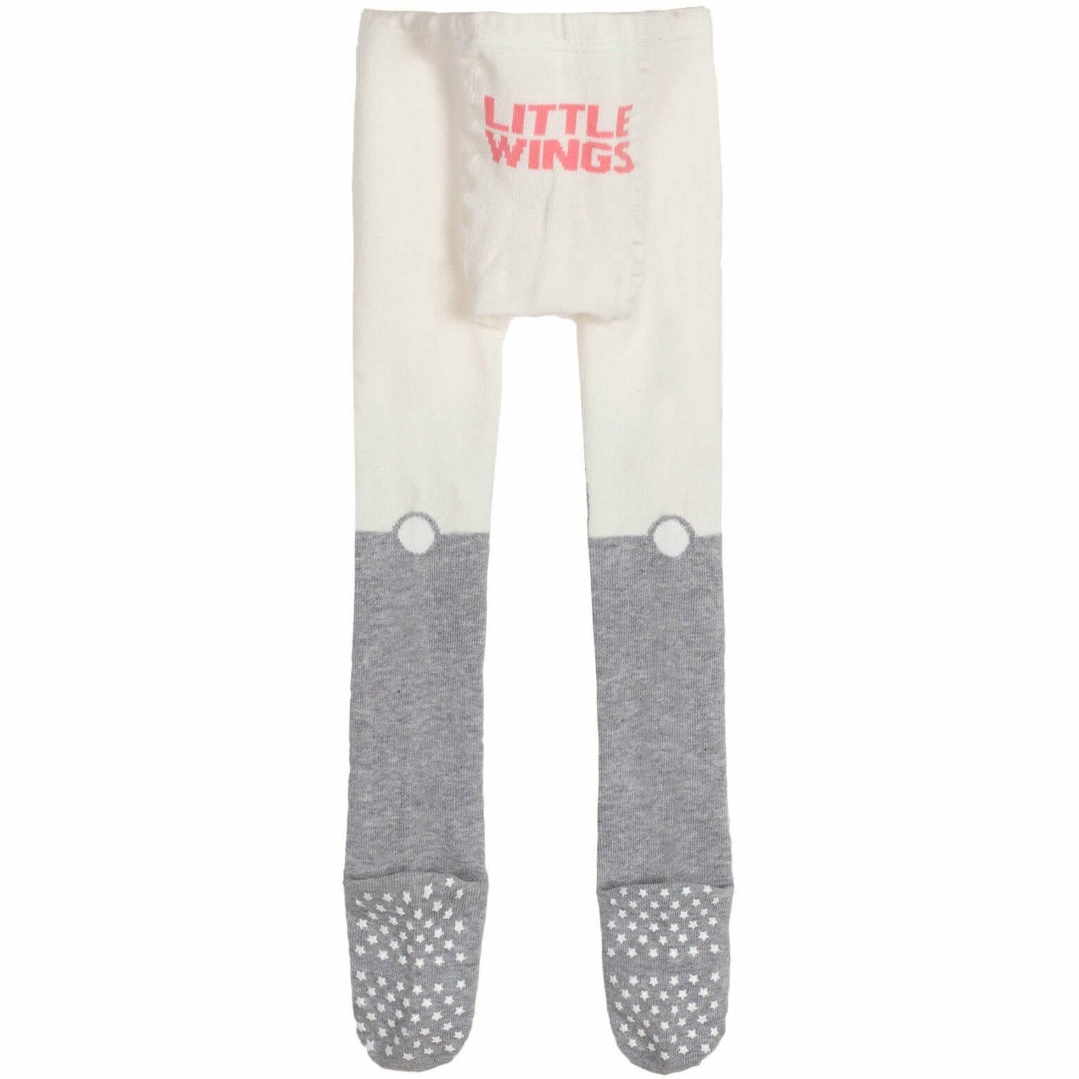 Tights - Bunny - Cream/Grey Marle