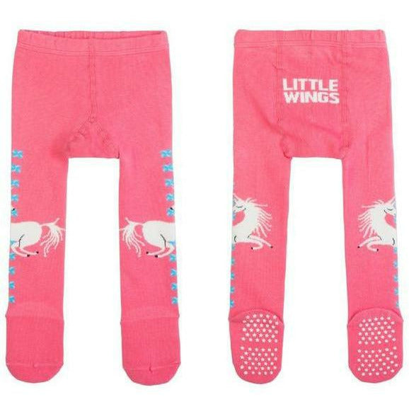 Tights - Unicorns Pink