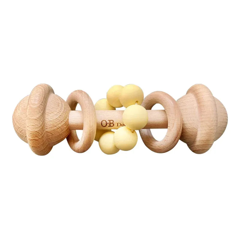 Lemon Wooden Rattle