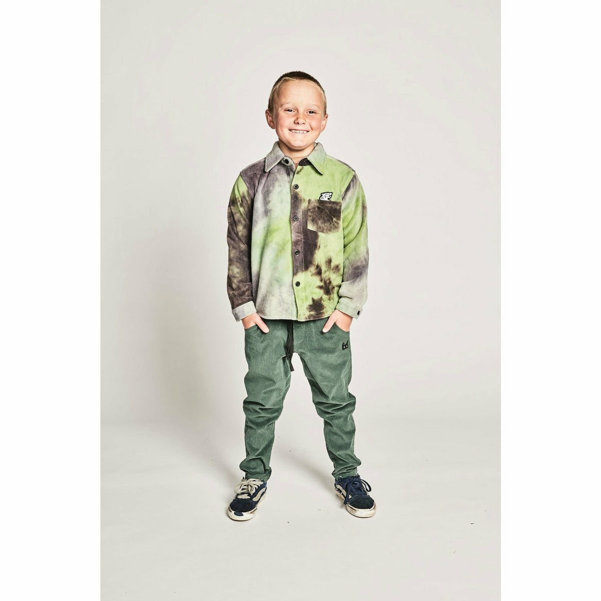 Polar Dye Shirt - Green Dye