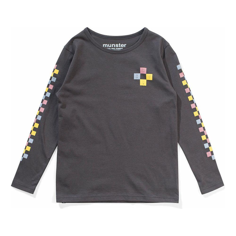 Pixel Ls Tee - Soft Blk