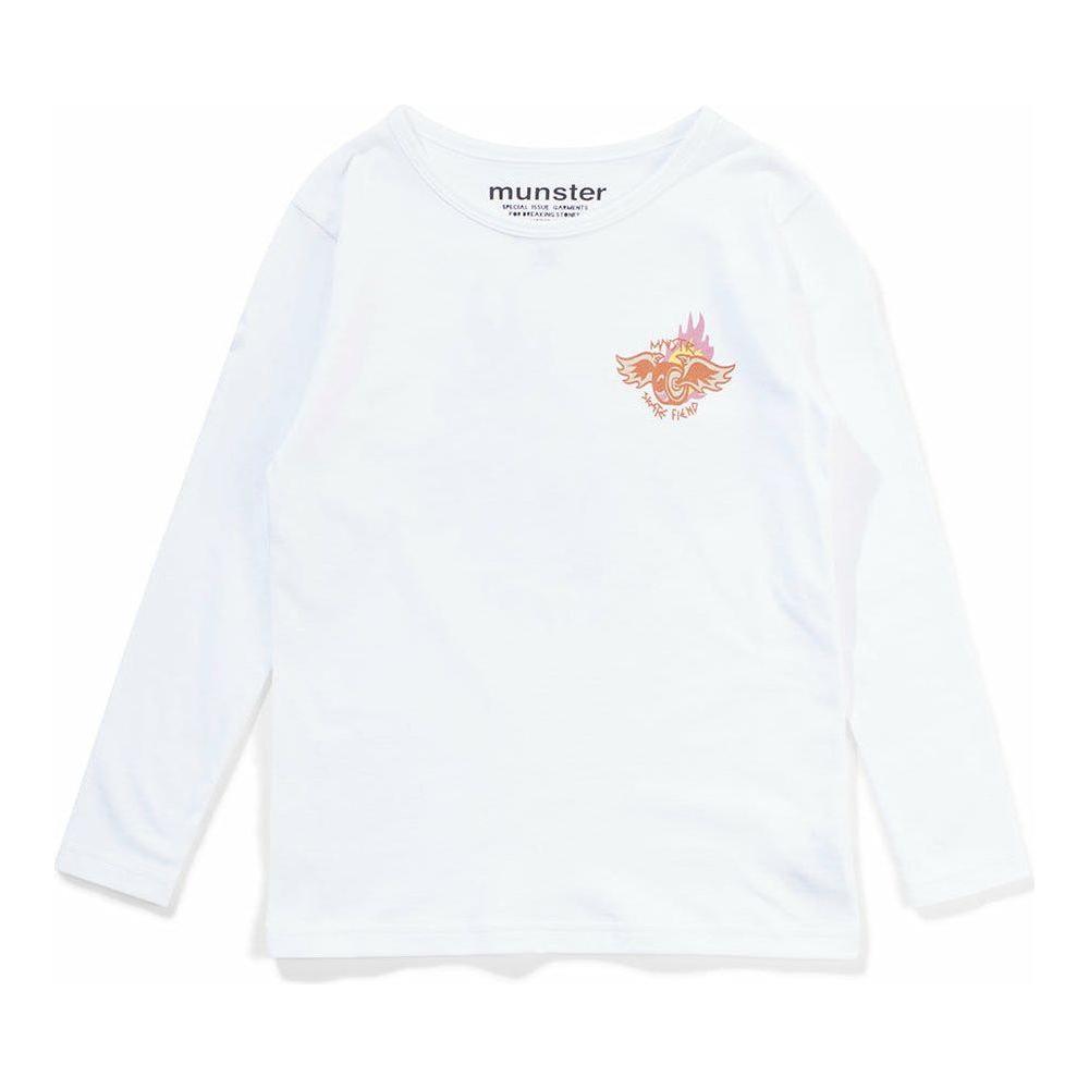 Mnstacruz Ls Tee - White